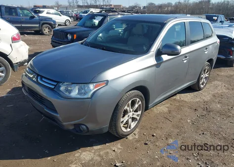 2014 Mitsubishi Outlander Se z USA, uszkodzony, nr VIN JA4AZ3A31EZ003801